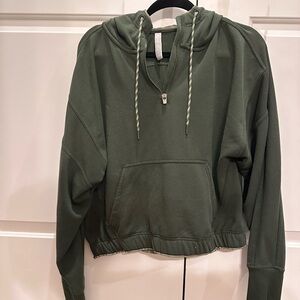 Athleta Forest Green Women's Pullover Hoodie